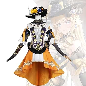 原神 ナヴィア コスプレ 衣装 Amazon.co.jp: [Stiksy] 原神（げんしん）フォンテーヌ ナヴィア
